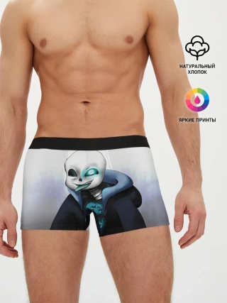 Мужские трусы боксеры / Скелет