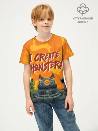 Детская футболка хлопок / Gerand Orange