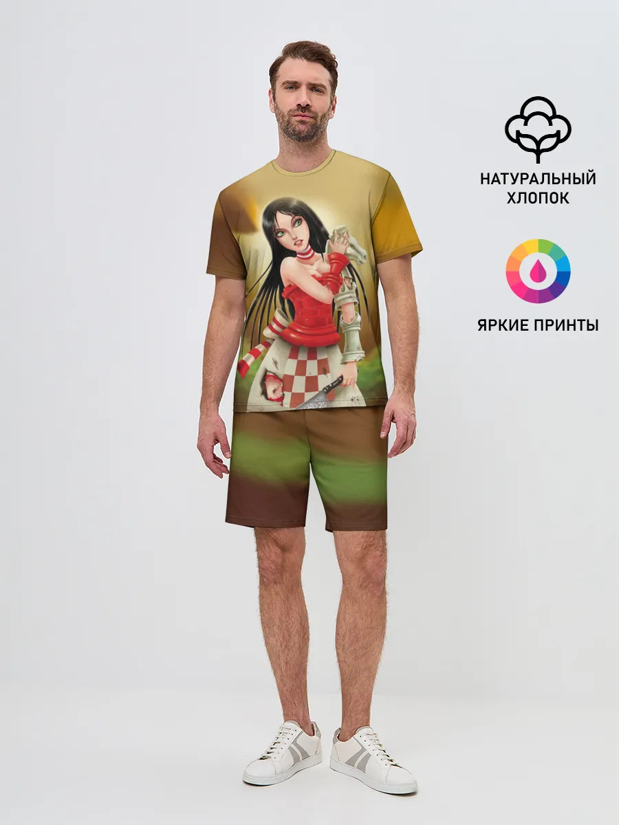 Мужской костюм с шортами / Алиса: безумие возвращается