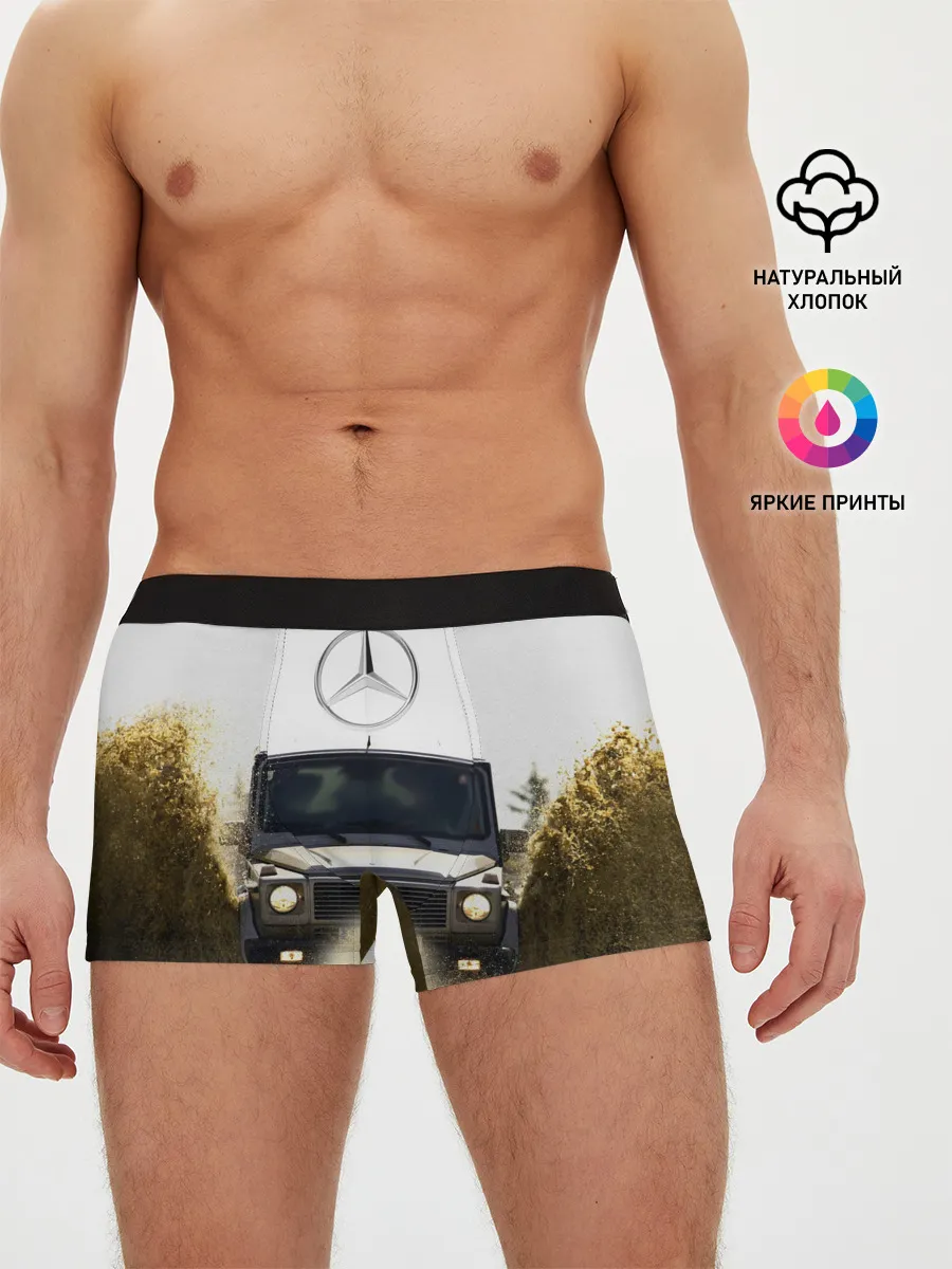 Мужские трусы боксеры / Mercedes