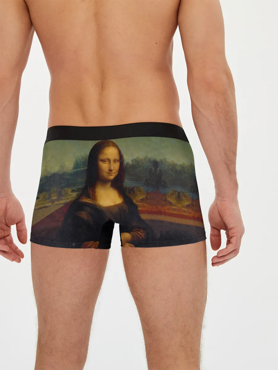 Мужские трусы боксеры / Леонардо да Винчи - Мона Лиза