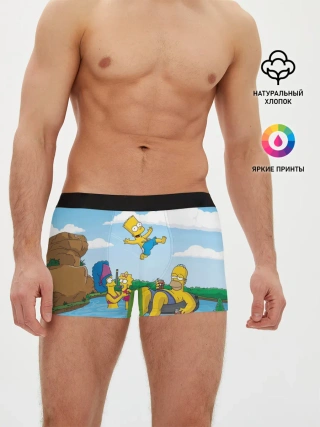 Мужские трусы боксеры / The simpsons