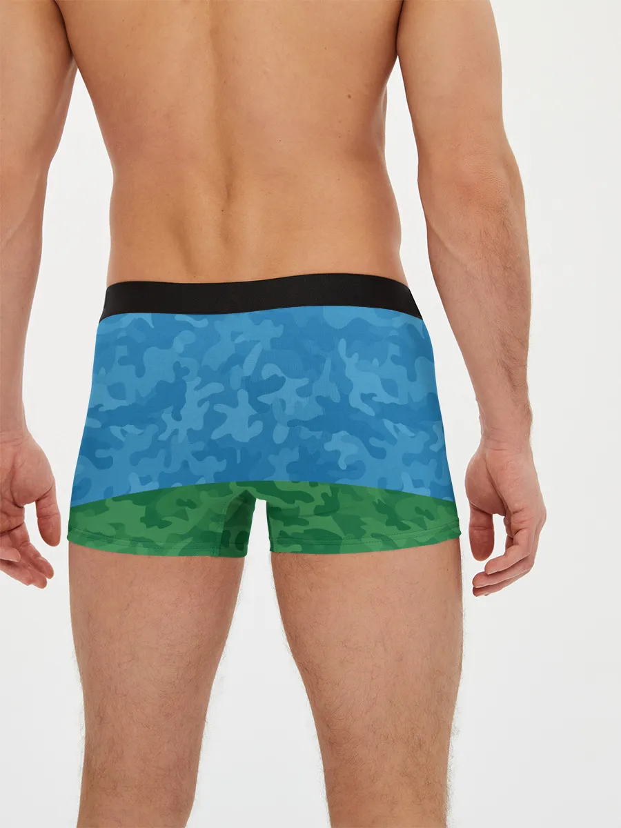 Мужские трусы боксеры / ВДВ медведь