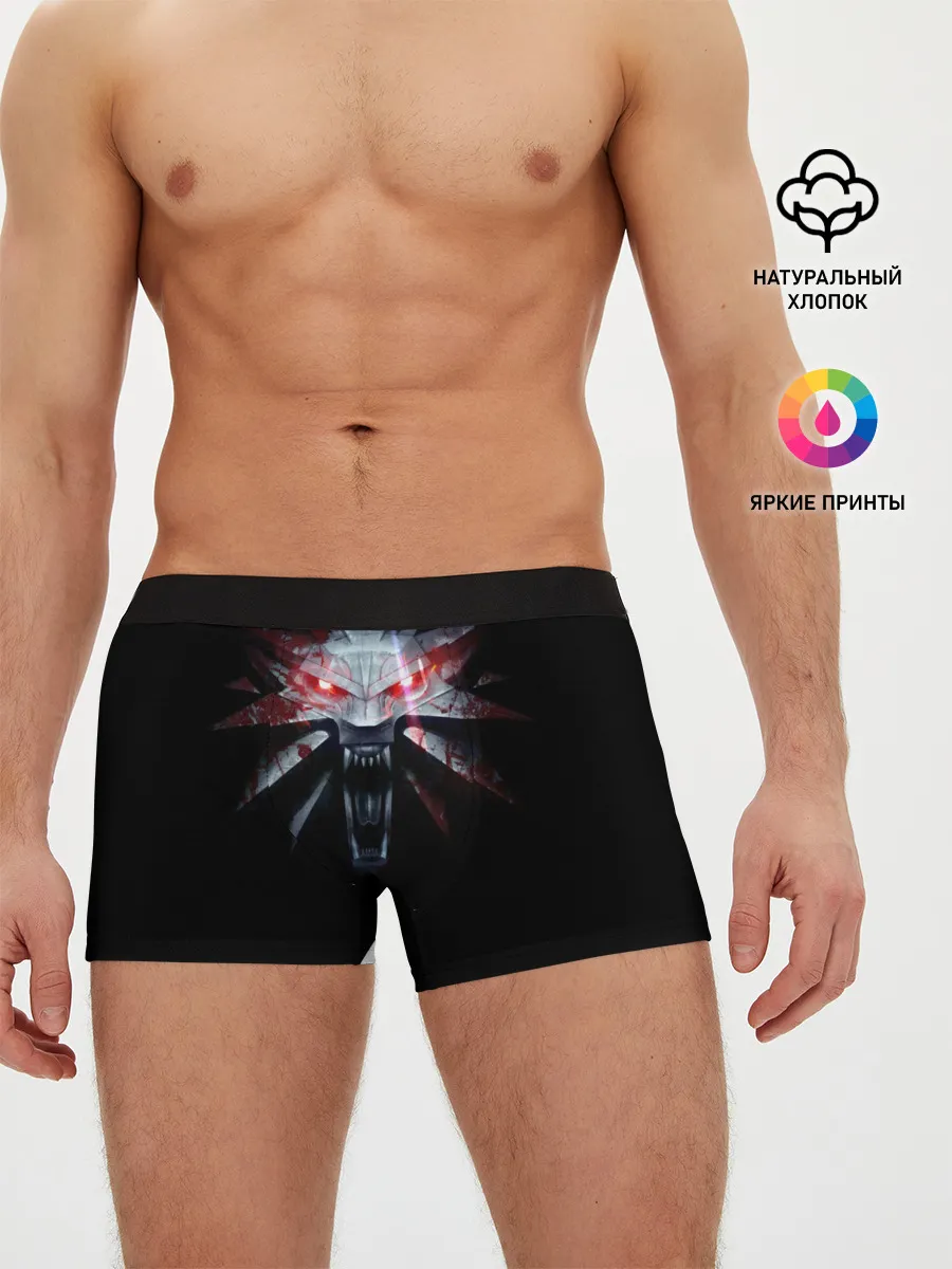 Мужские трусы боксеры / Медальон