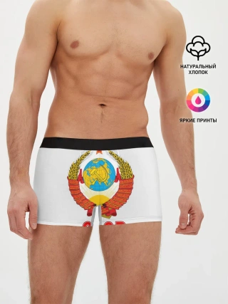 Мужские трусы боксеры / Герб СССР