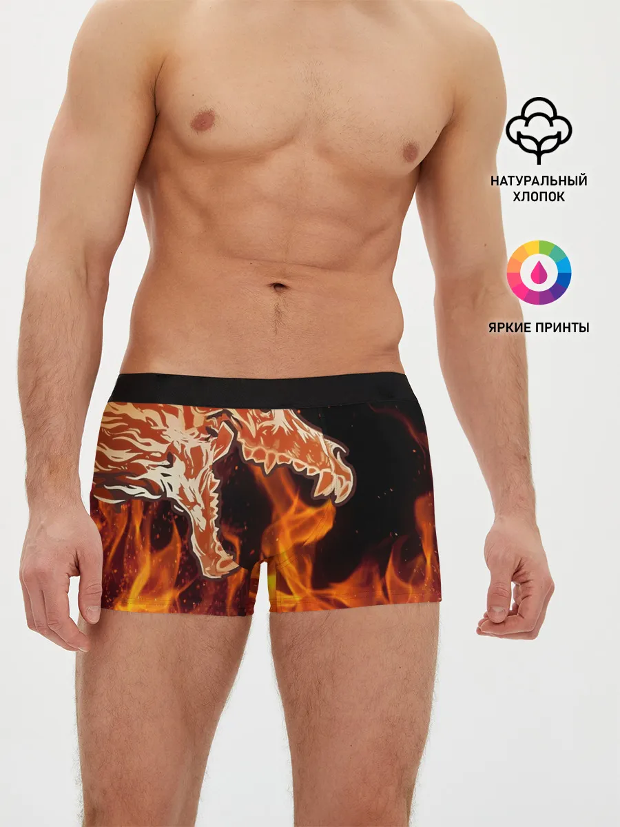 Мужские трусы боксеры / Вой