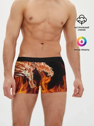 Мужские трусы боксеры / Вой