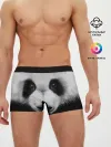 Мужские трусы боксеры / Морда панды