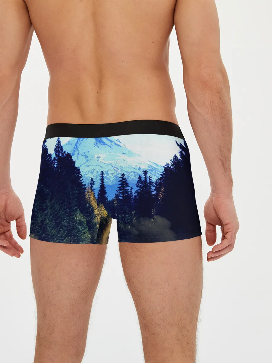 Мужские трусы боксеры / лес