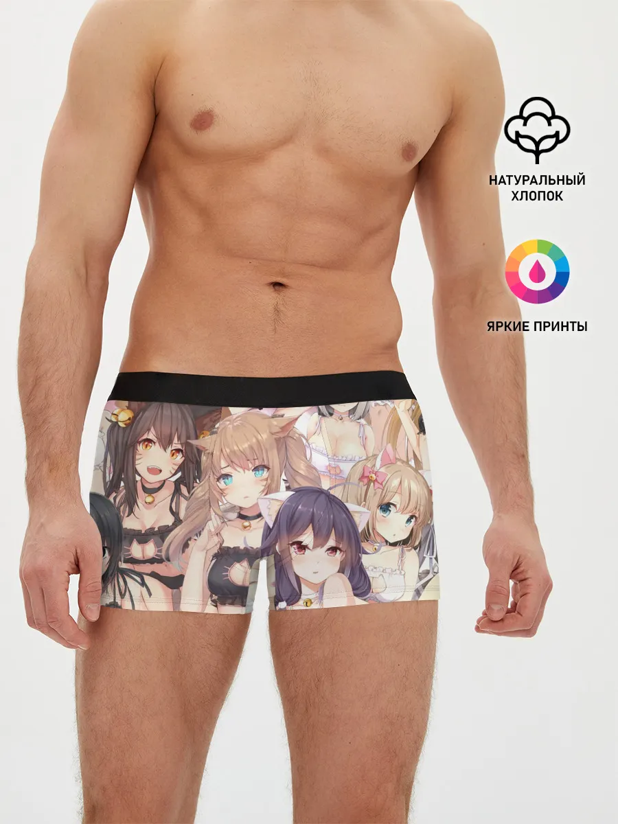 Мужские трусы боксеры / Эччи гарем