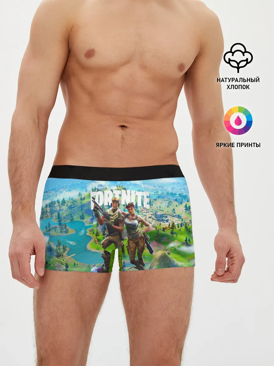 Мужские трусы боксеры / Fortnite
