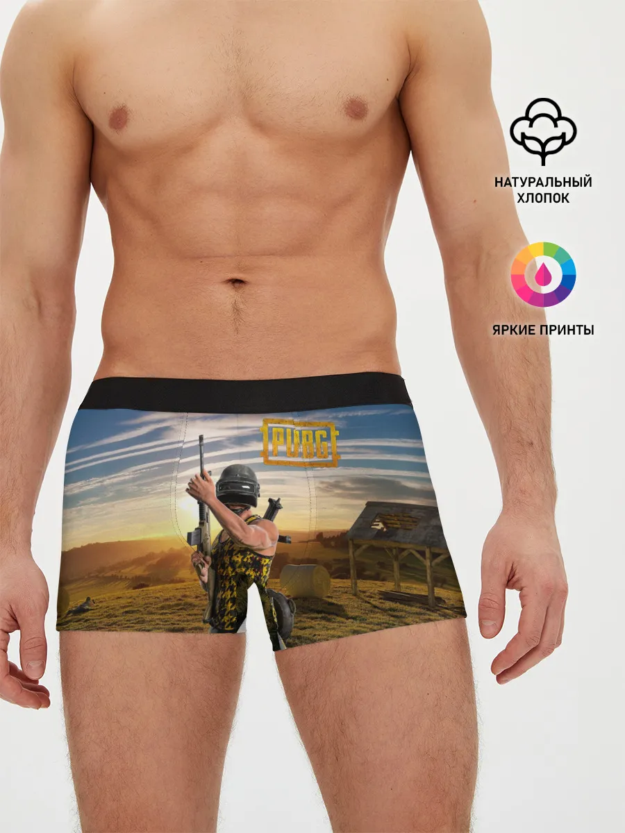 Мужские трусы боксеры / PUBG