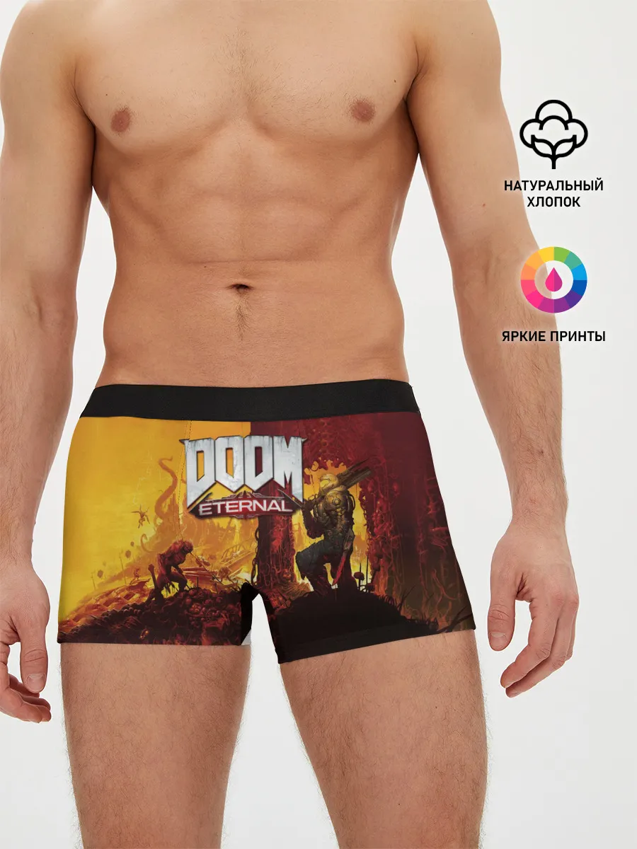 Мужские трусы боксеры / DOOM eternal 2020