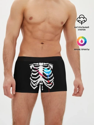 Мужские трусы боксеры / UNDERTALE | АНДЕРТЕЙЛ | САНС