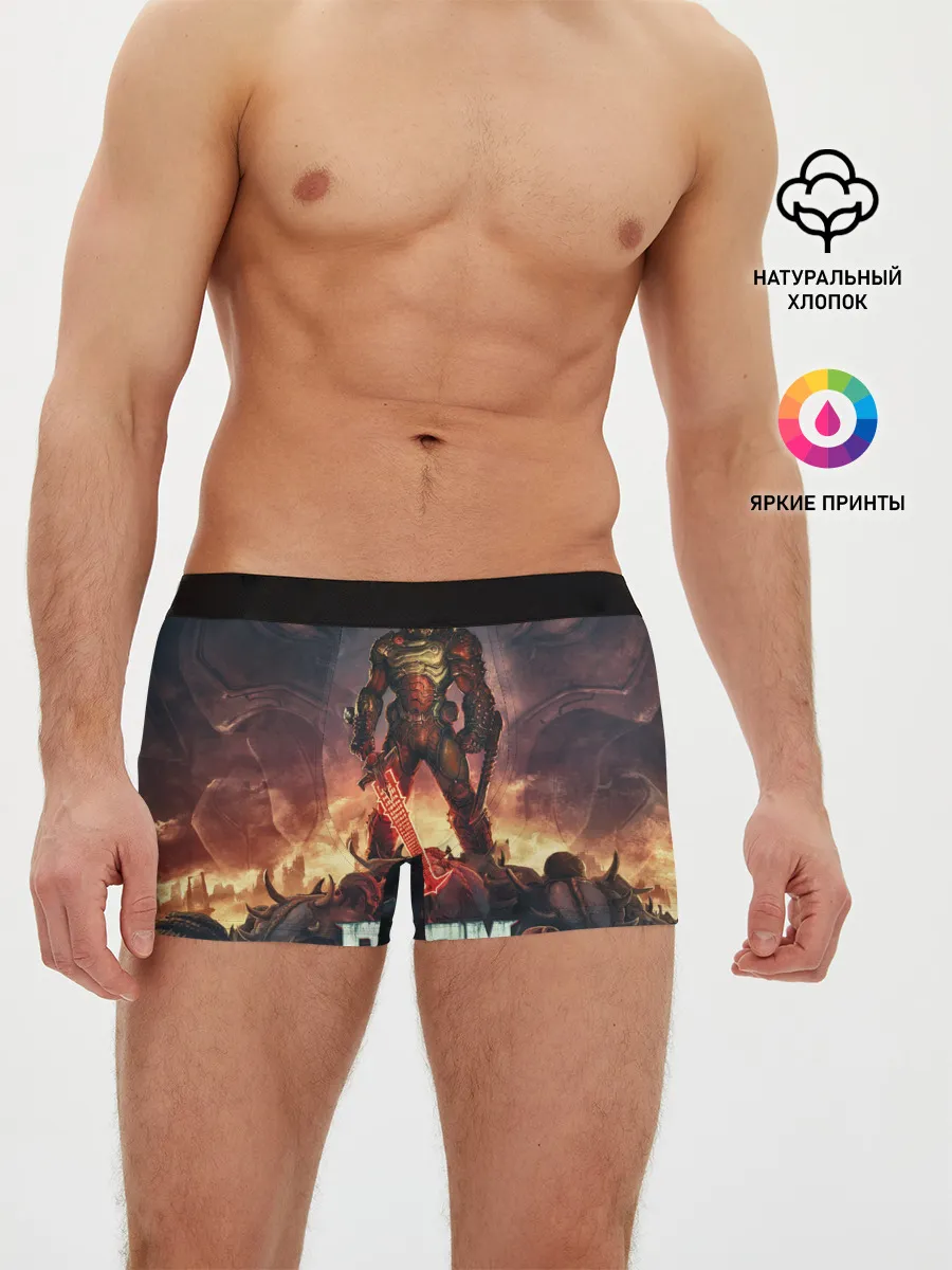 Мужские трусы боксеры / DOOM ETERNAL