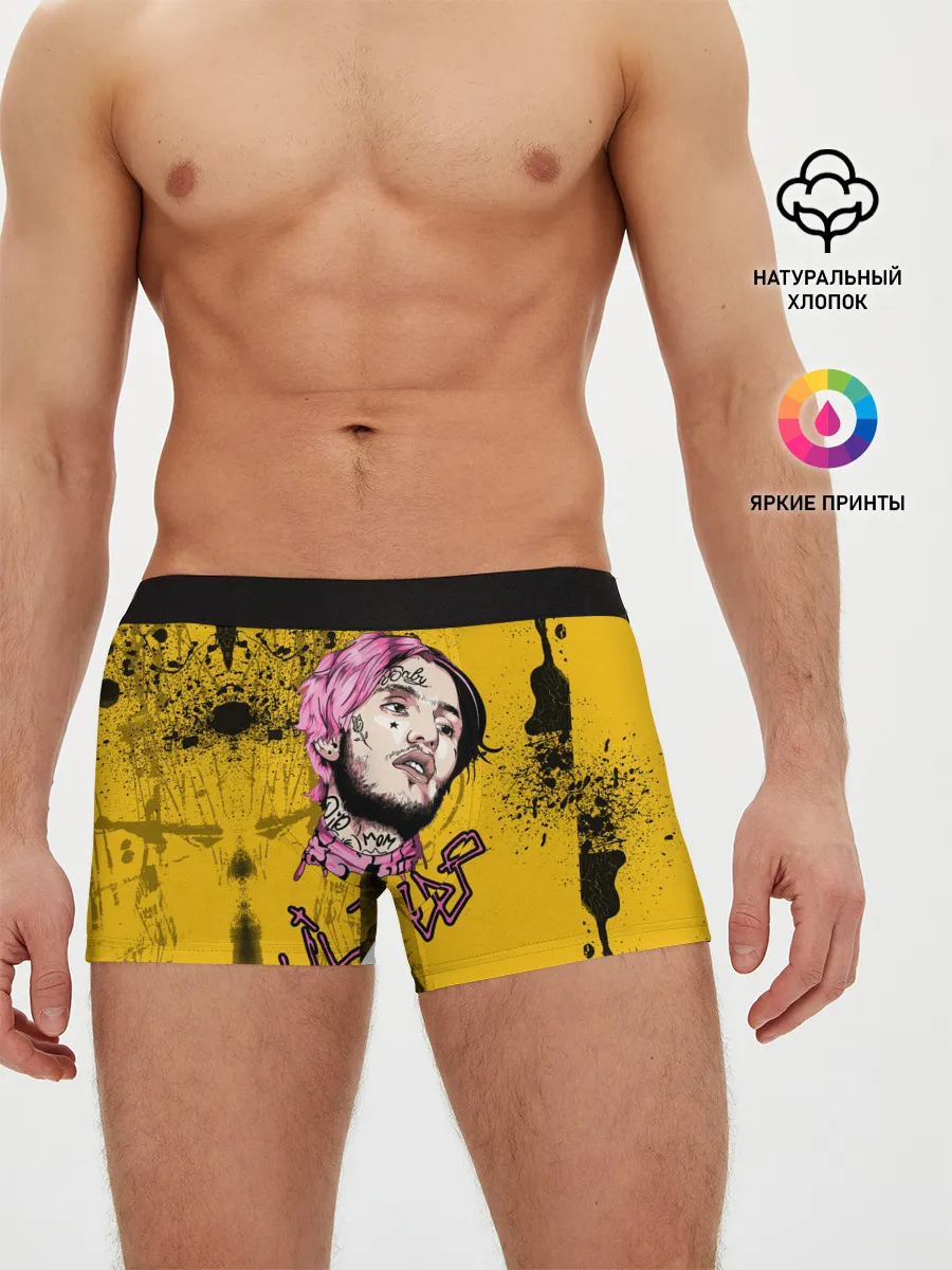Мужские трусы боксеры / Lil Peep