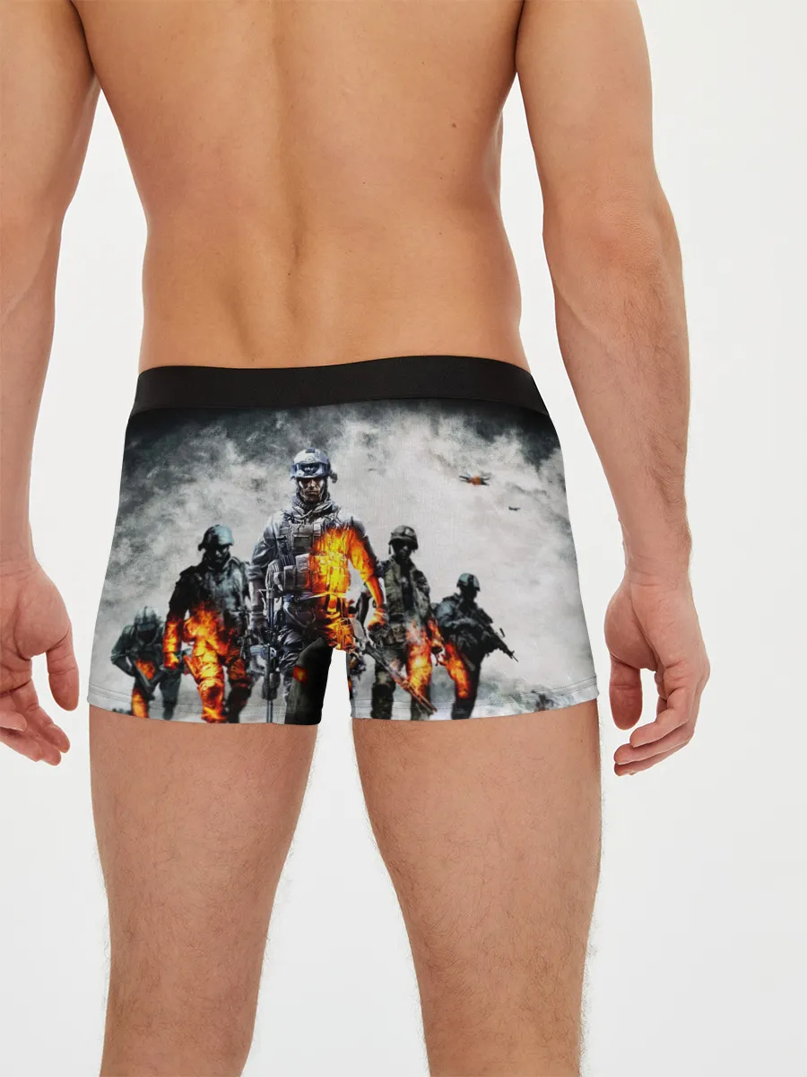 Мужские трусы боксеры / Battlefield | Батлфилд