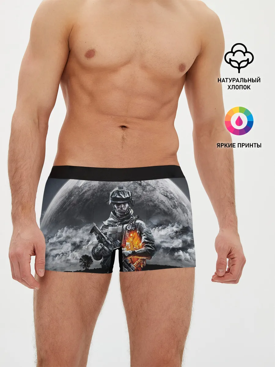 Мужские трусы боксеры / Battlefield