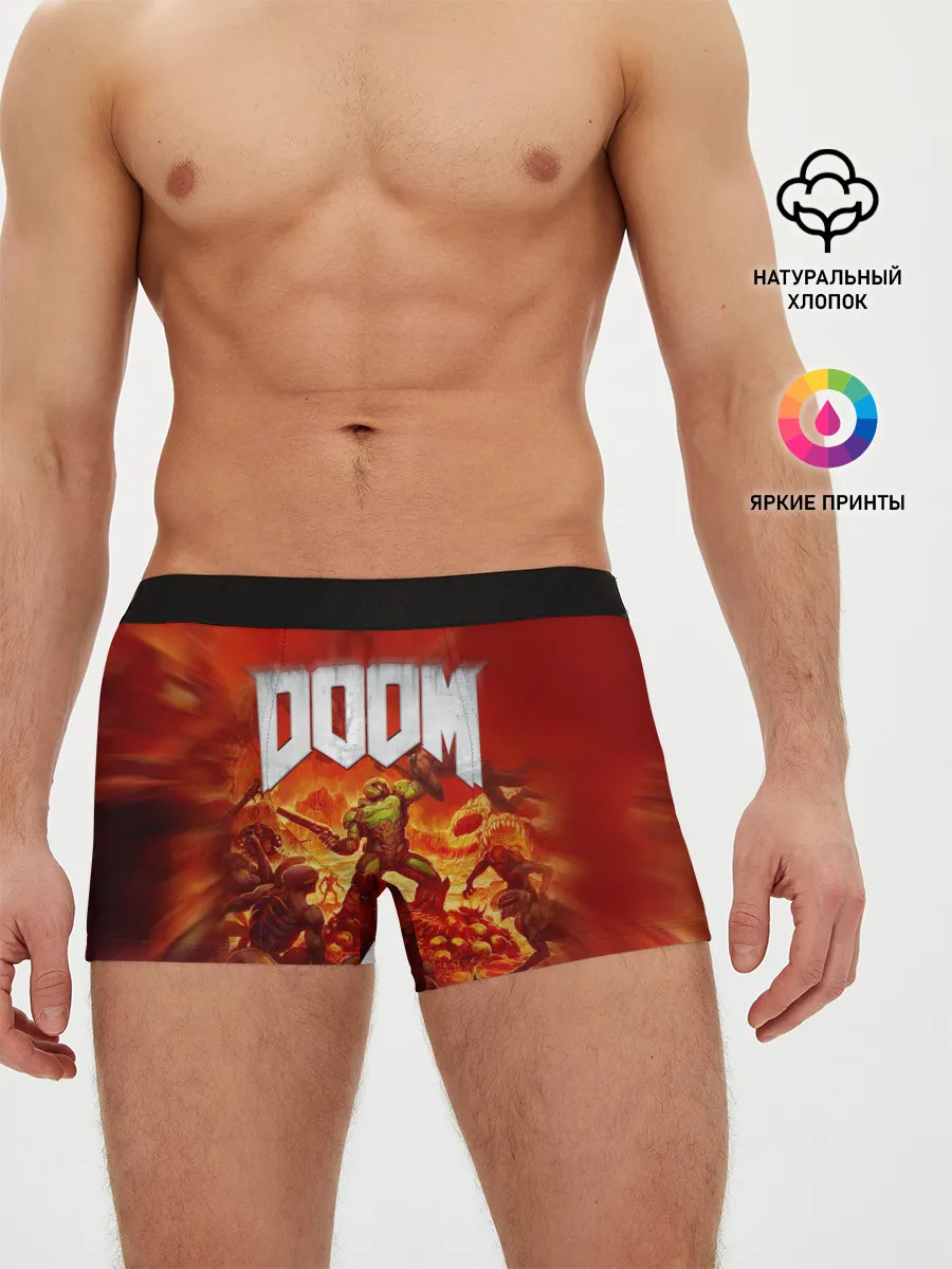 Мужские трусы боксеры / DOOM