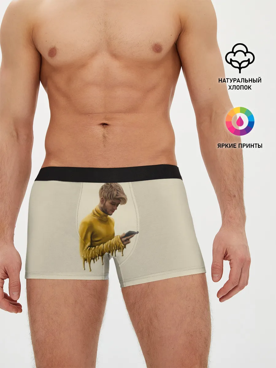 Мужские трусы боксеры / Lil Peep