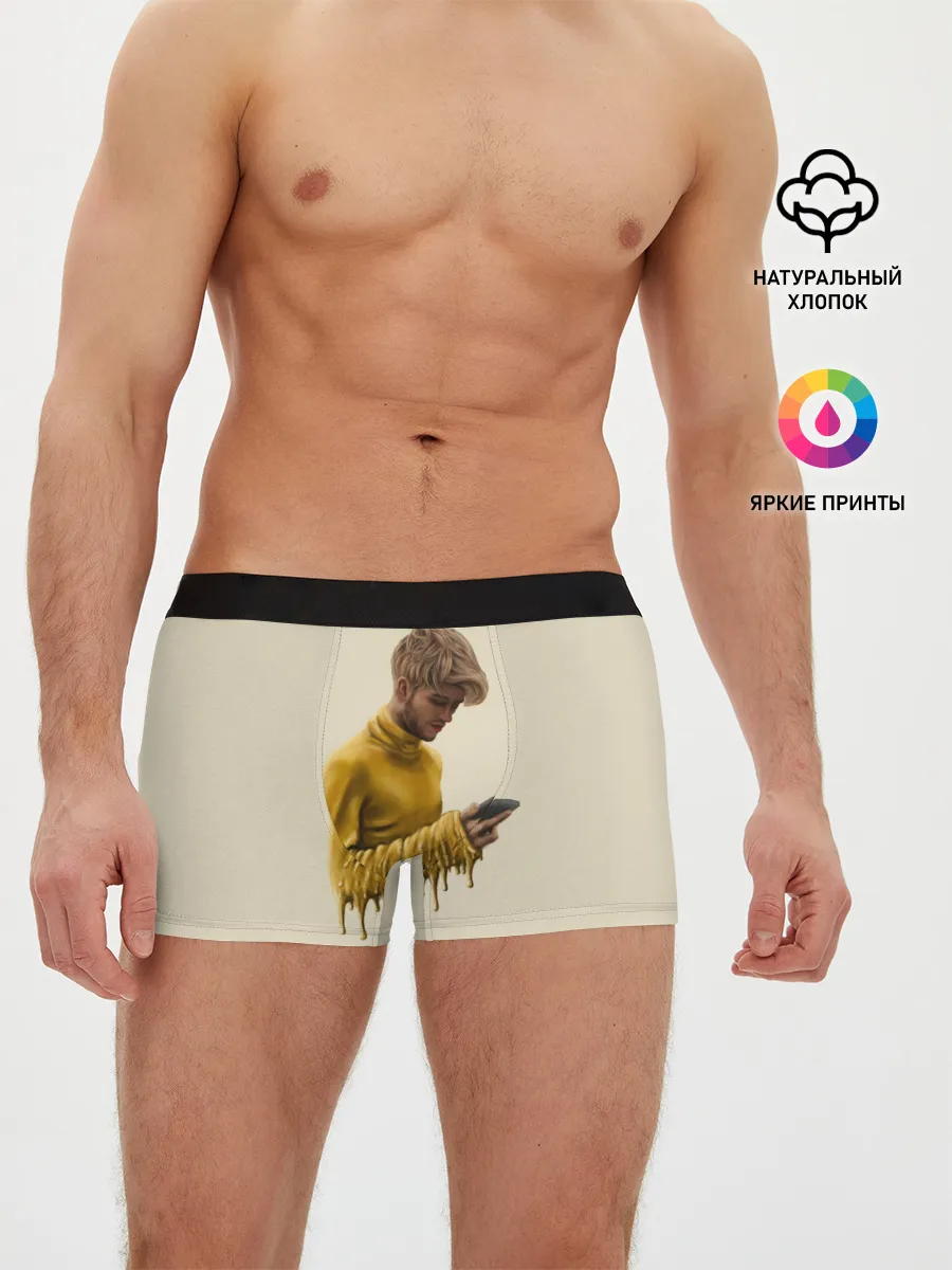 Мужские трусы боксеры / Lil Peep