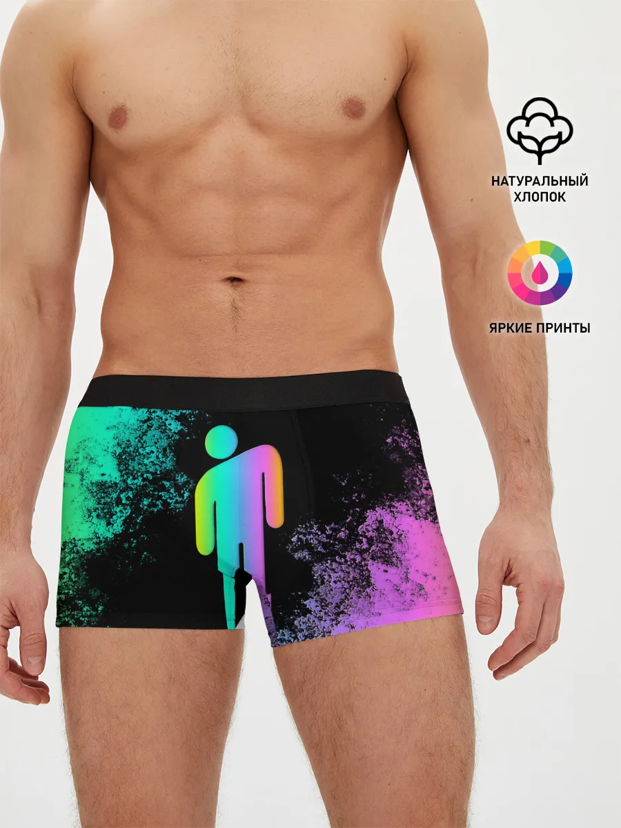 Мужские трусы боксеры / BILLIE EILISH