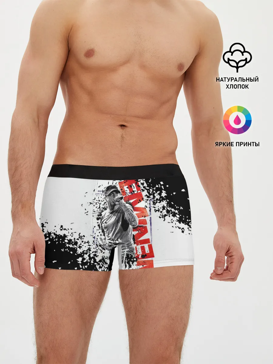 Мужские трусы боксеры / EMINEM.