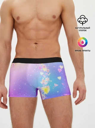 Мужские трусы боксеры / ЛЮБОВЬ ГРАДИЕНТ