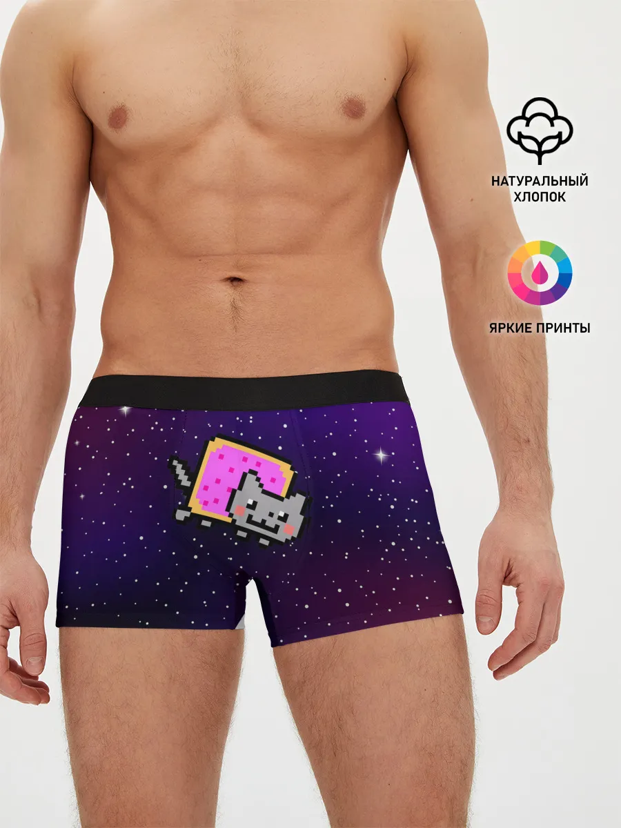 Мужские трусы боксеры / Nyan Cat