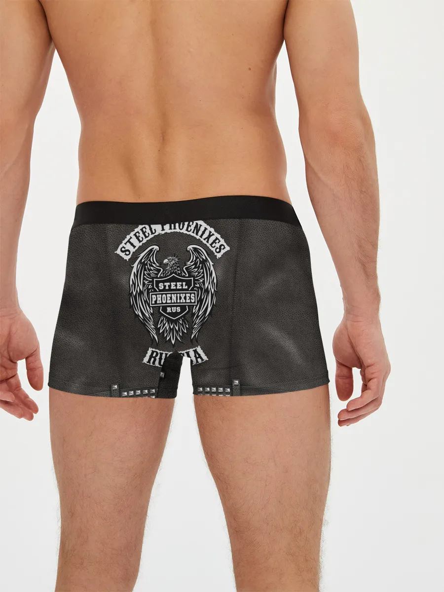 Мужские трусы боксеры / Косуха Байкерская