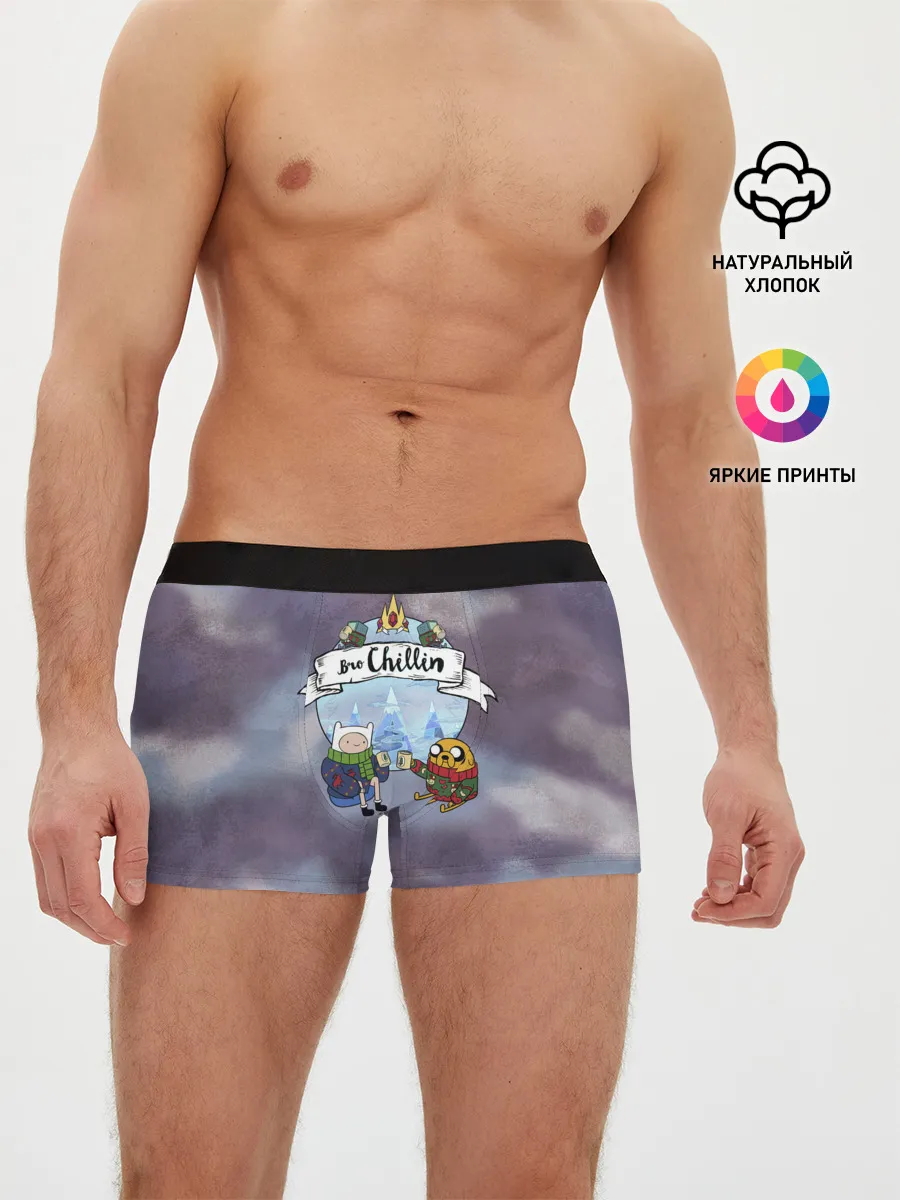 Мужские трусы боксеры / Фин и Джейк