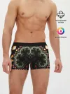 Мужские трусы боксеры / ФРАКТАЛЬНЫЙ ОПТИЧЕСКИЙ УЗОР