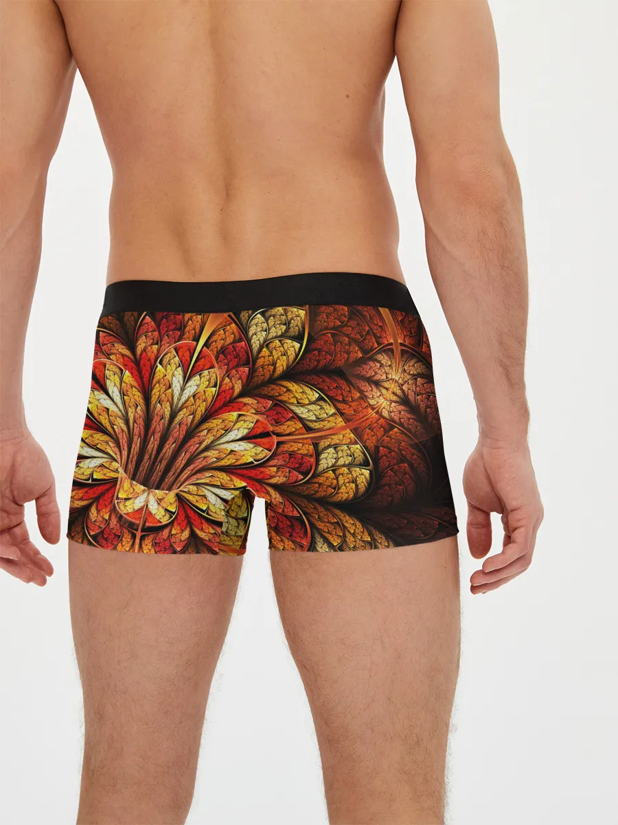 Мужские трусы боксеры / ФРАКТАЛЬНЫЙ УЗОР