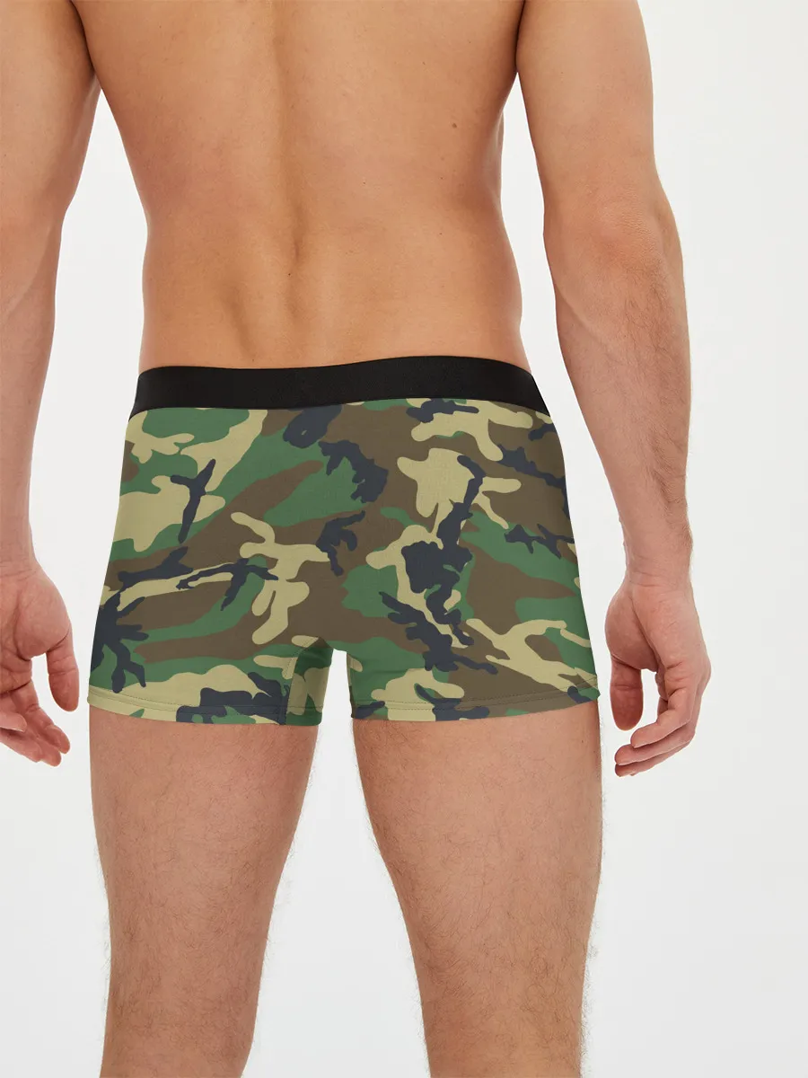 Мужские трусы боксеры / ВДВ камуфляж