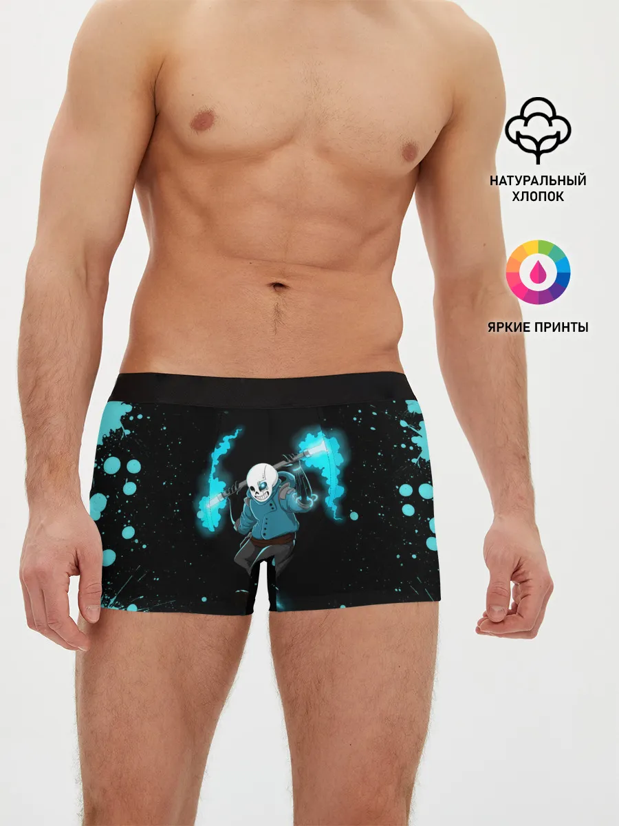 Мужские трусы боксеры / Undertale