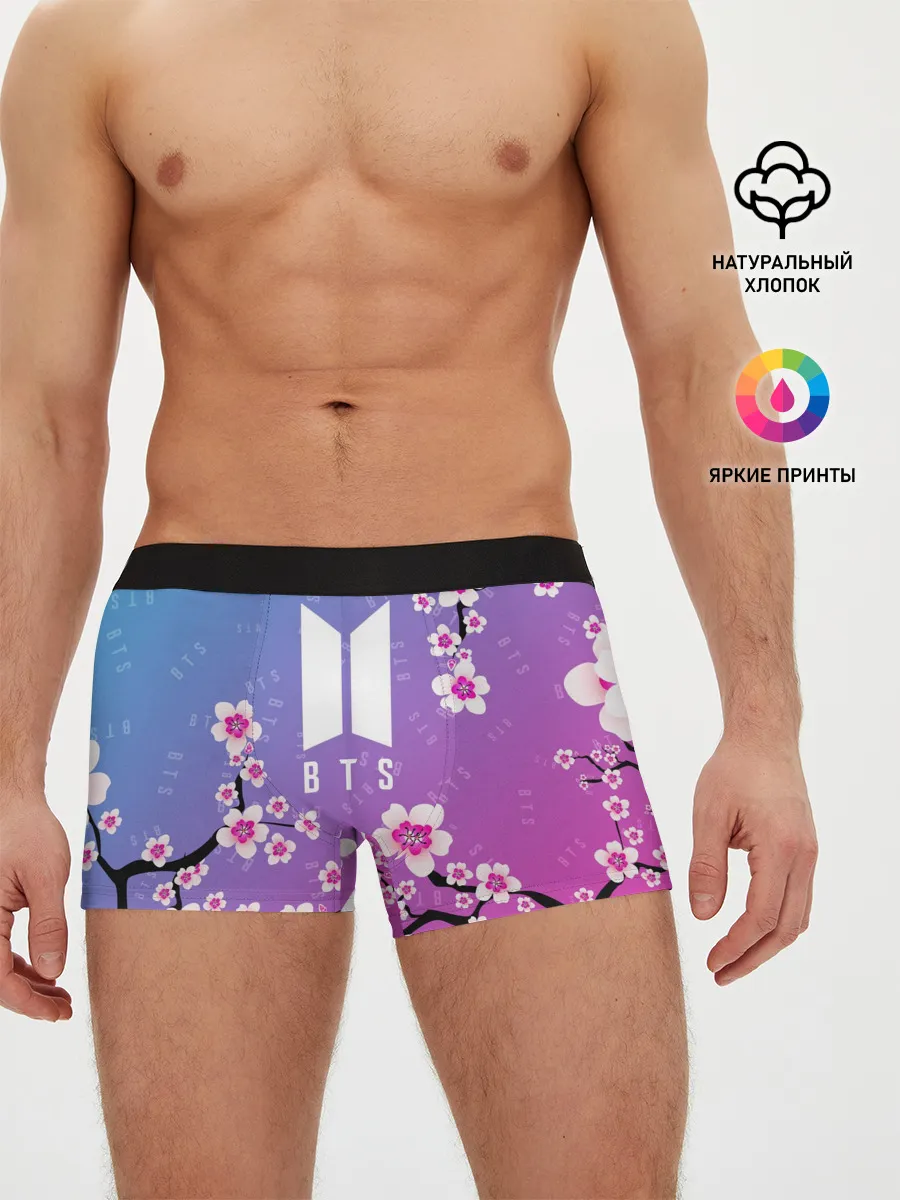 Мужские трусы боксеры / BTS
