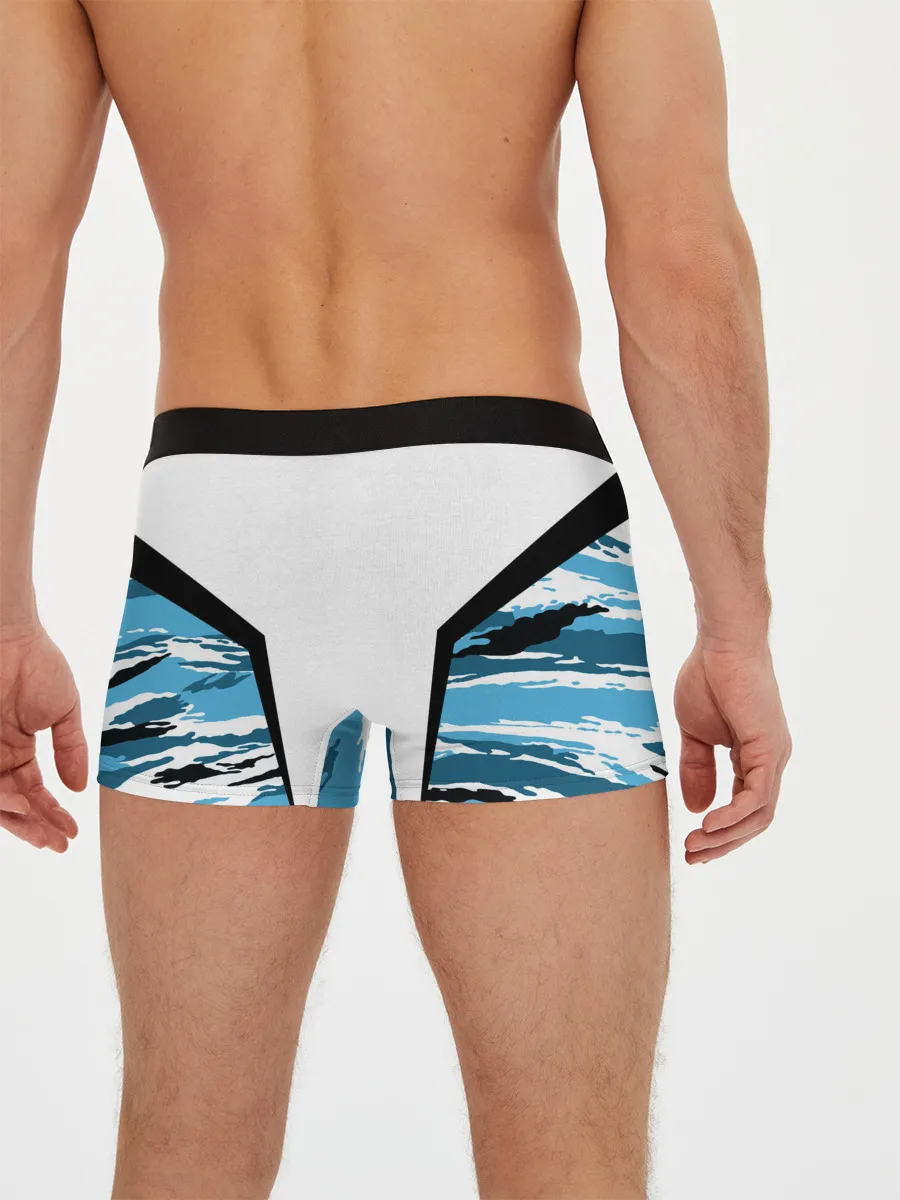 Мужские трусы боксеры / ВМФ России камуфляж