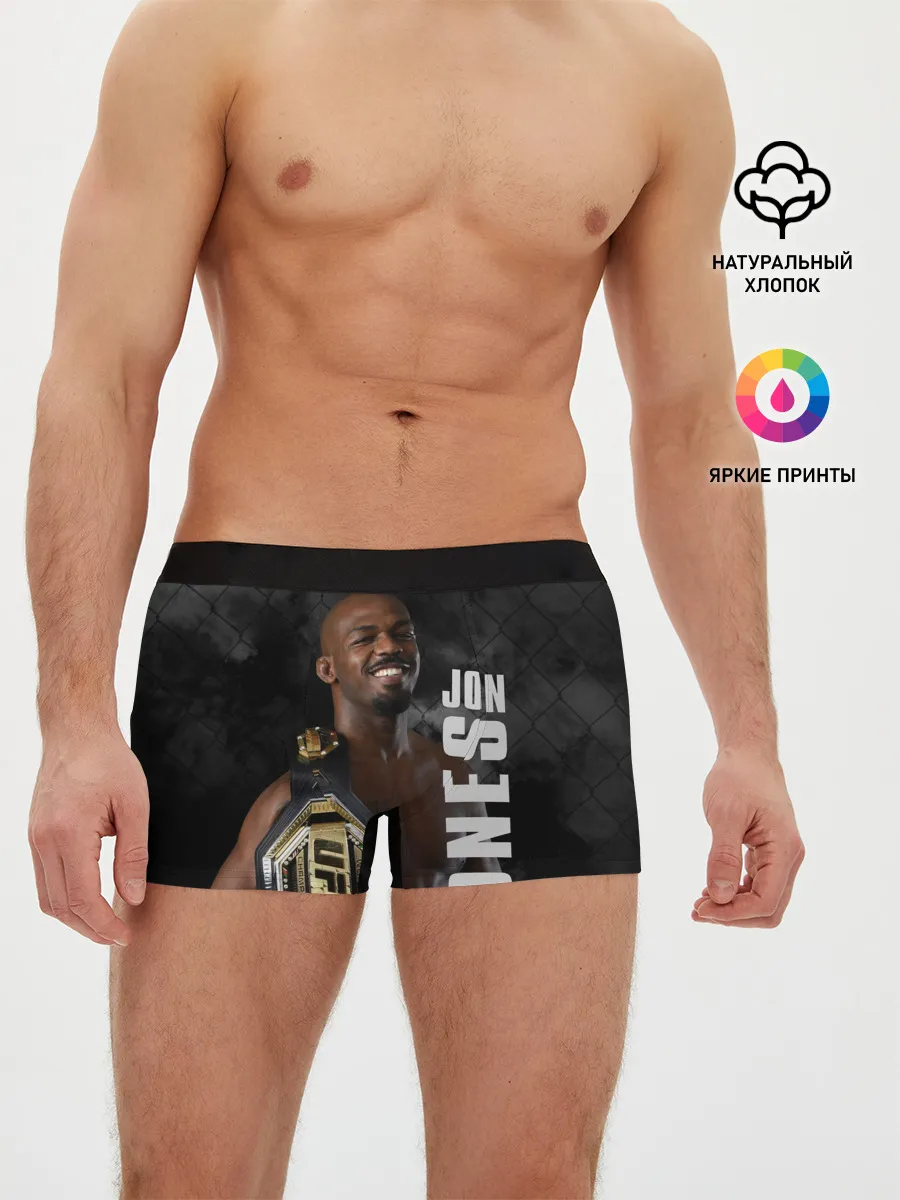 Мужские трусы боксеры / Jon Jones / Джон Джонс