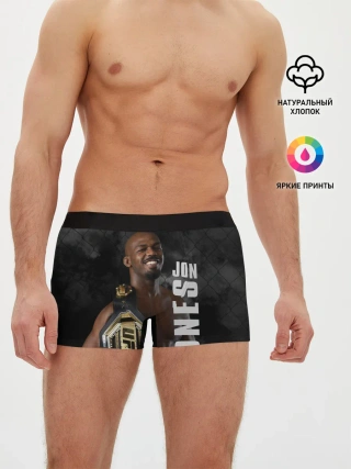 Мужские трусы боксеры / Jon Jones / Джон Джонс