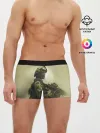 Мужские трусы боксеры / Военный