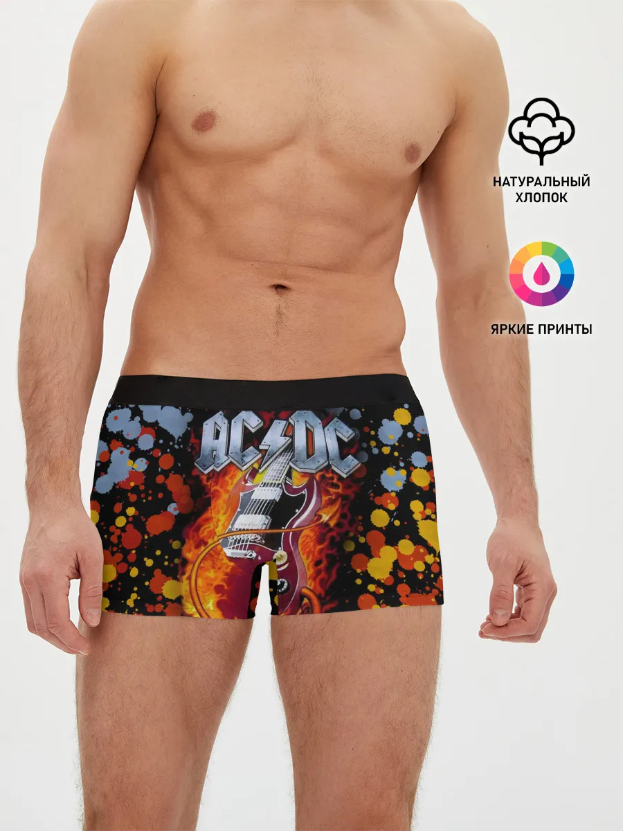 Мужские трусы боксеры / AC/DC