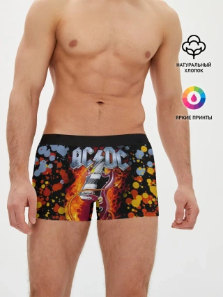 Мужские трусы боксеры / AC/DC