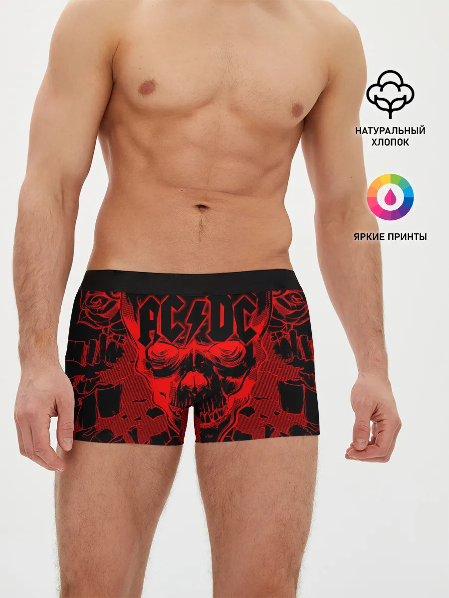 Мужские трусы боксеры / AC/DC
