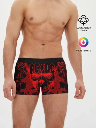 Мужские трусы боксеры / AC/DC