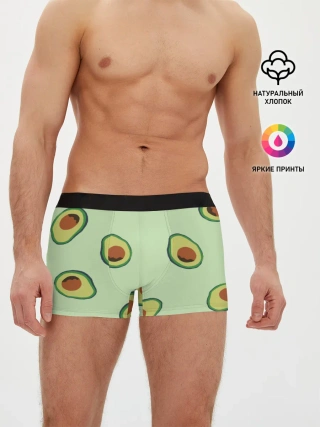 Мужские трусы боксеры / АВОКАДО.
