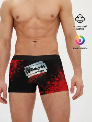 Мужские трусы боксеры / JUDAS PRIEST.