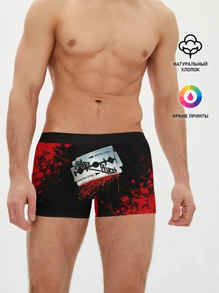 Мужские трусы боксеры / JUDAS PRIEST.