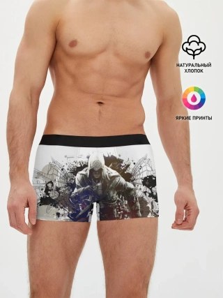 Мужские трусы боксеры / Assassins Creed