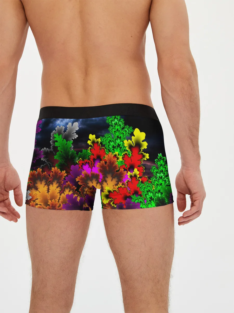 Мужские трусы боксеры / КИСЛОТНАЯ АБСТРАКЦИЯ