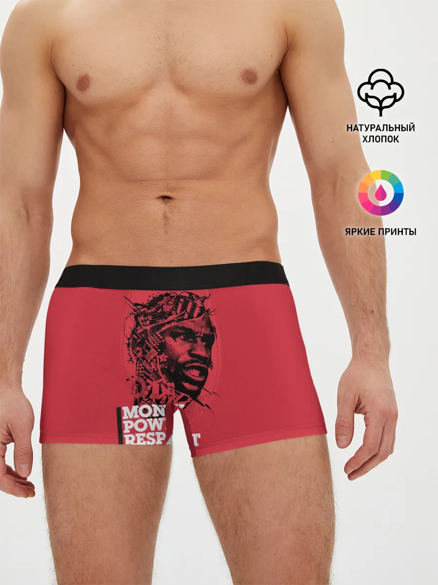 Мужские трусы боксеры / Floyd Mayweather